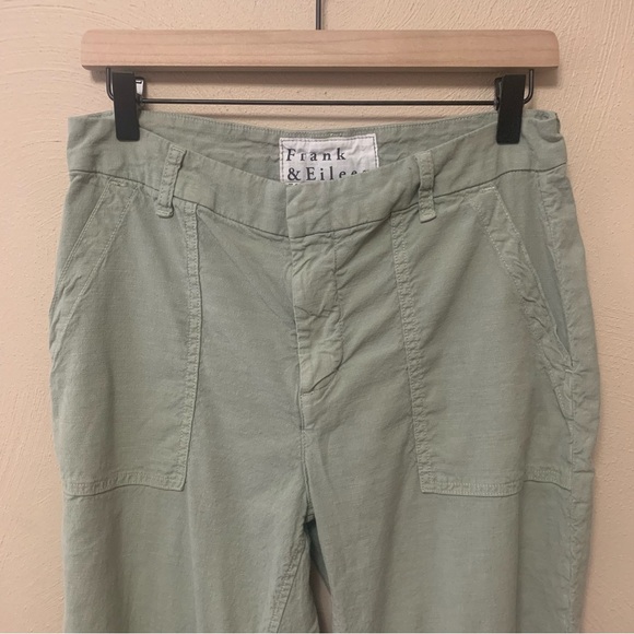 Frank & Eileen Jameson Utility Jogger Sage Green Size 8 - Picture 3 of 12
